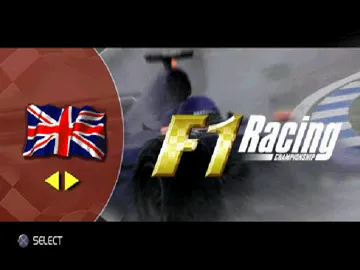 F1 Racing Championship (EU) screen shot title